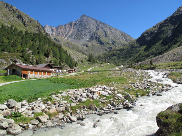 Vordere Sulztalalm, 1.898 m (20. Aug.)