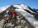 Christoph und Gudrun am Gamsspitzl, 3.050 m (17. Aug.)