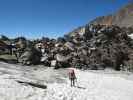 Gudrun und Christoph am Pfaffenjoch, 3.208 m (18. Aug)