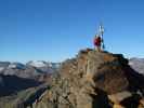 Gudrun und Christoph am Schussgrubenkogel, 3.211 m (19. Aug.)