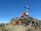 Gudrun, Christoph und ich am Kleinen Isidor, 3.189 m (19. Aug.)