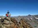 Christoph, Gudrun und ich auf der Schaufelspitze, 3.332 m (19. Aug.)