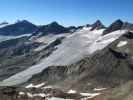 Stubaier Gletscher vom Hinteren Daunkopf aus (20. Aug.)