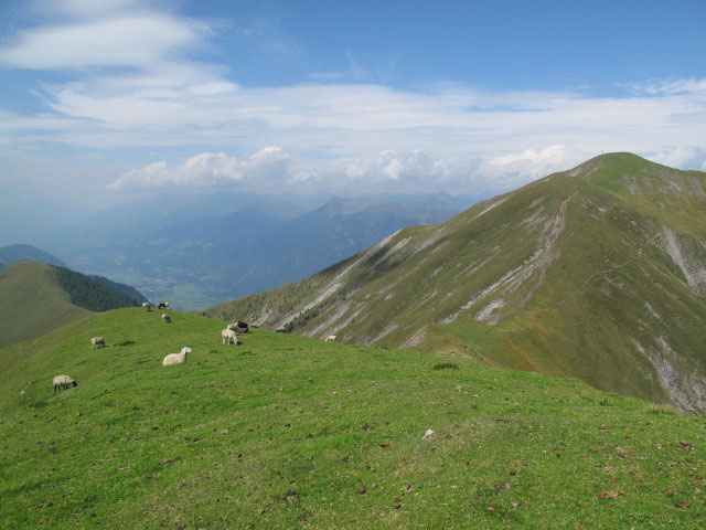 vom Almspitz Richtung Nordwesten