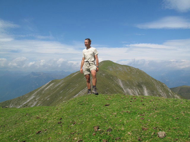 Ich am Almspitz, 2.180 m