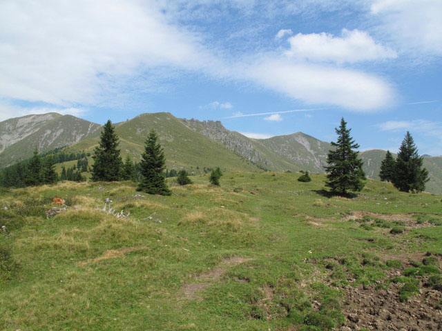 Ruperti-Weitwanderweg zwischen Stosia und Peloschen