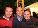 Ich, Florian und Katrin am Rathausplatz (27. Aug.)