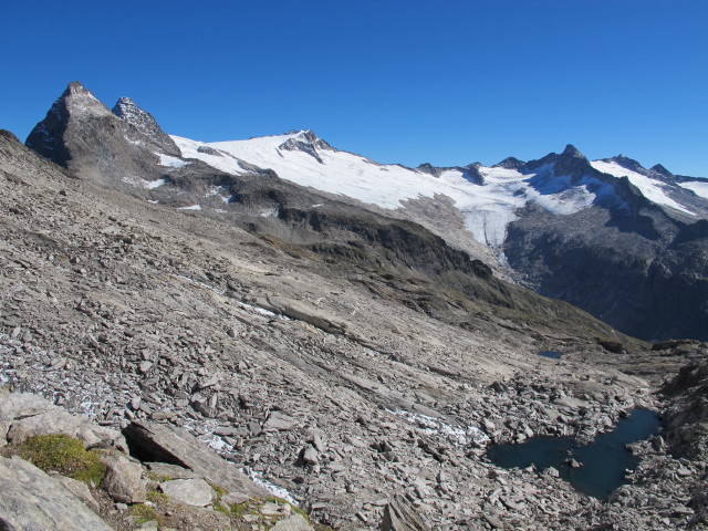 Schwarzensteinkees von der Melkerscharte aus (8. Sep.)