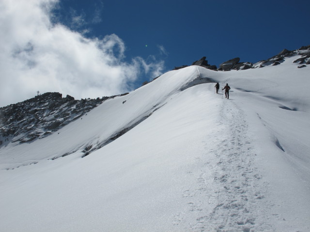 Schwarzenstein vom Schwarzensteinkees aus (9. Sep.)