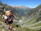 Christoph und Gudrun auf Weg 522 auf der Gungglplatte (8. Sep.)