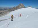 Gudrun und Christoph am Schwarzensteinkees (9. Sep.)