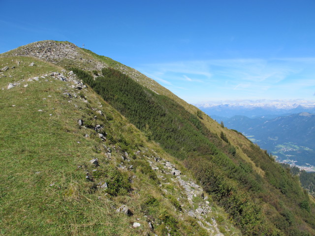 Weg 408 zwischen Poludnig und Poludniger Alm (15. Sep.)