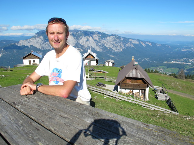 Ich auf der Göriacher Alm, 1.644 m (16. Sep.)