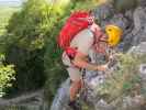 Gumpoldskirchner Klettersteig: Ich im Umstieg