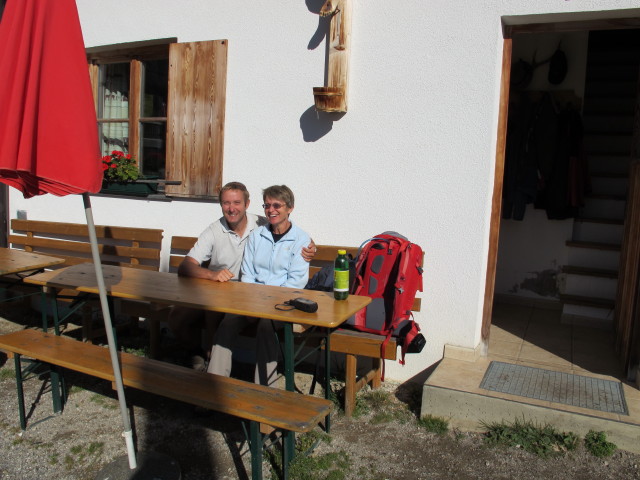 Ich und Mama auf der Sonnbergalm, 1.950 m