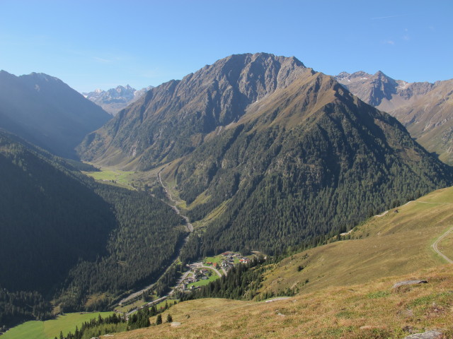 vom Peider Sonnberg Richtung Südwesten