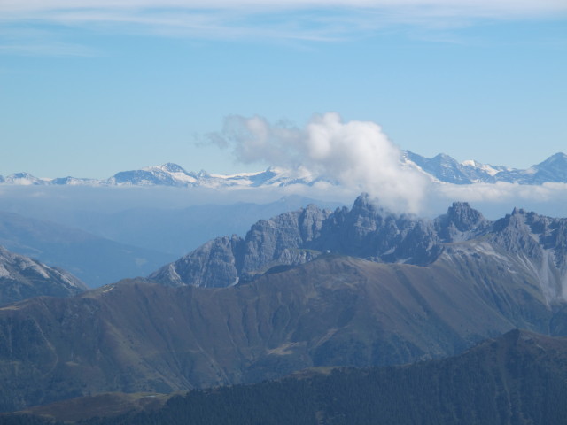 vom Vorgipfel des Roßkogels Richtung Südosten