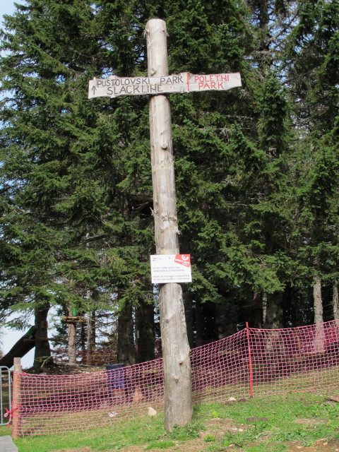 Abenteuerpark im Sommerpark Krvavec (28. Sep.)