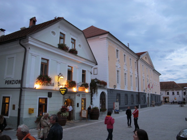 Linhart-Platz in Radovljica (28. Sep.)