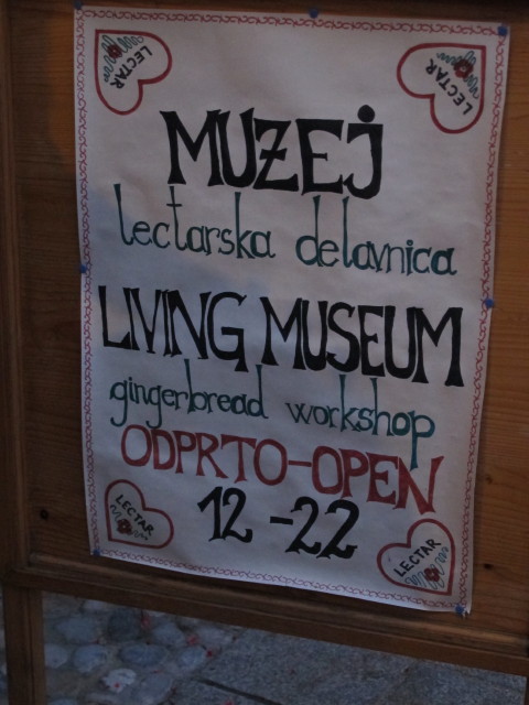 Lebkuchenmuseum Lectar in Radovljica (28. Sep.)