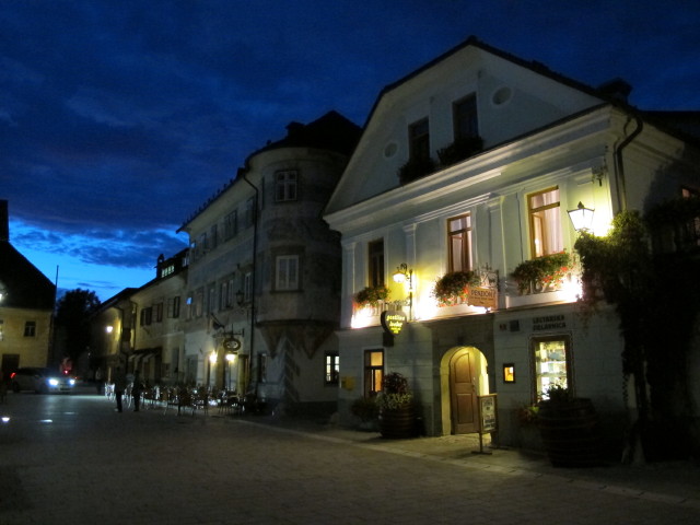 Linhart-Platz in Radovljica (28. Sep.)