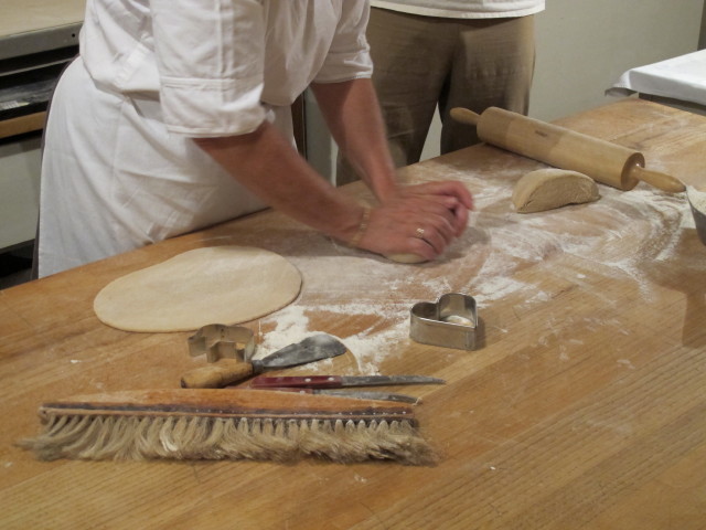 Backstube des Lebkuchenmuseums Lectar in Radovljica (28. Sep.)