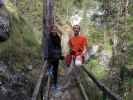 Daniela und ich beim Tschaukofall in der Tscheppaschlucht (29. Sep.)