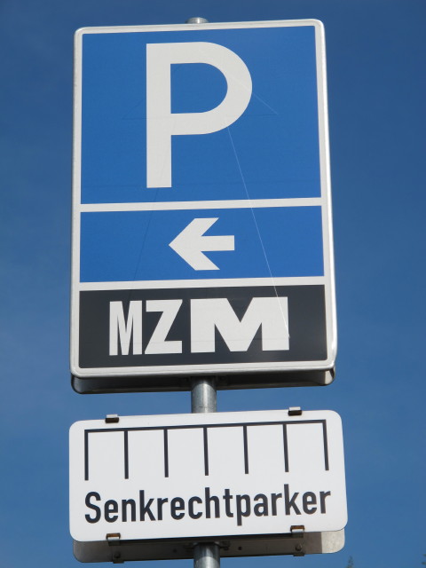 Parkplatz des Museumszentrums Mistelbach