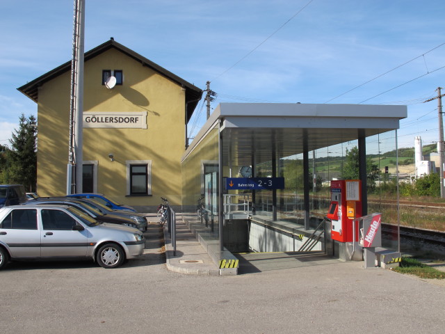 Bahnhof Göllersdorf, 204 m