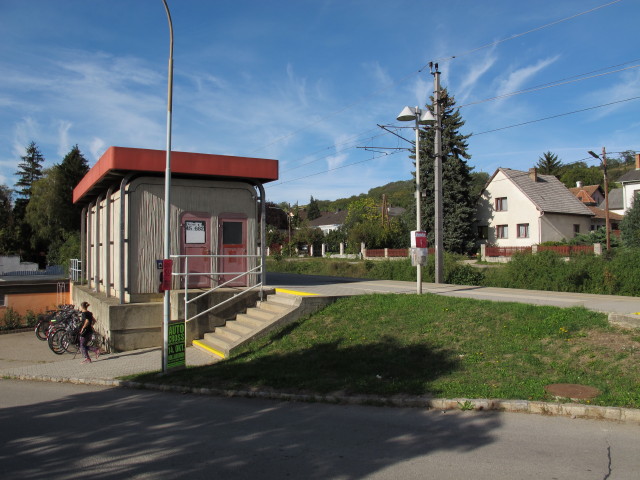 Haltestelle Breitenwaida, 216 m