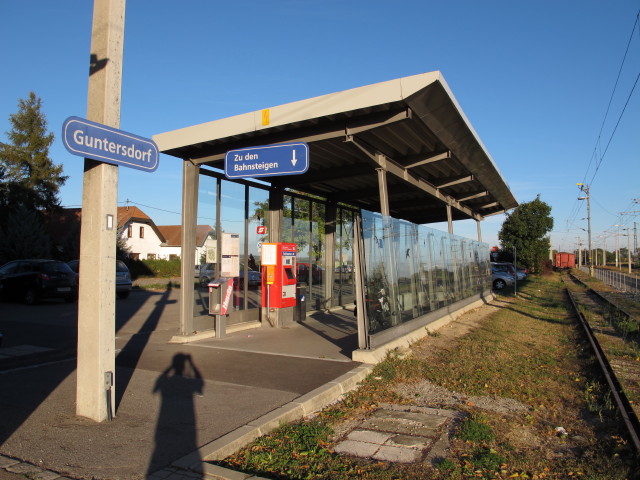Bahnhof Guntersdorf, 250 m