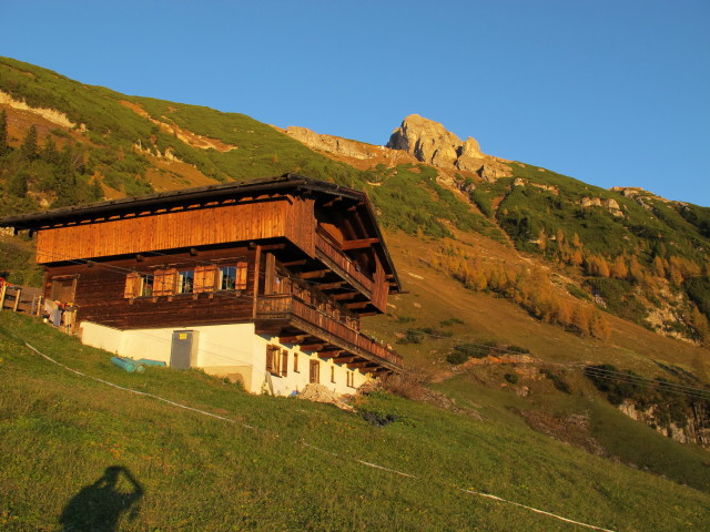 Dalfazalm, 1.692 m (20. Okt.)