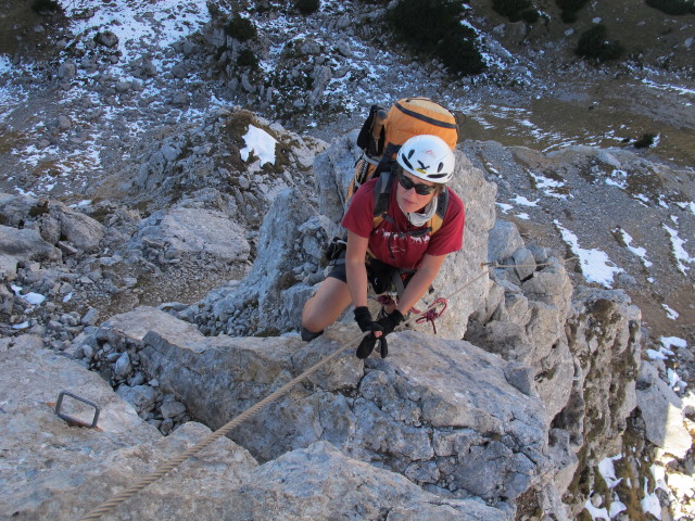 Haidachstellwand-Klettersteig: Gudrun (21. Okt.)