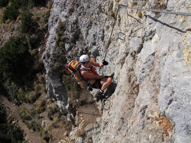 Haidachstellwand-Klettersteig: Gudrun (21. Okt.)