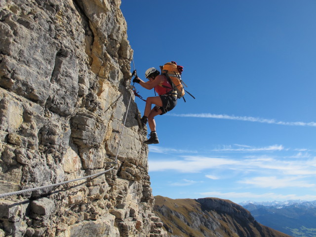 Rosskopf-Klettersteig: Gudrun (21. Okt.)