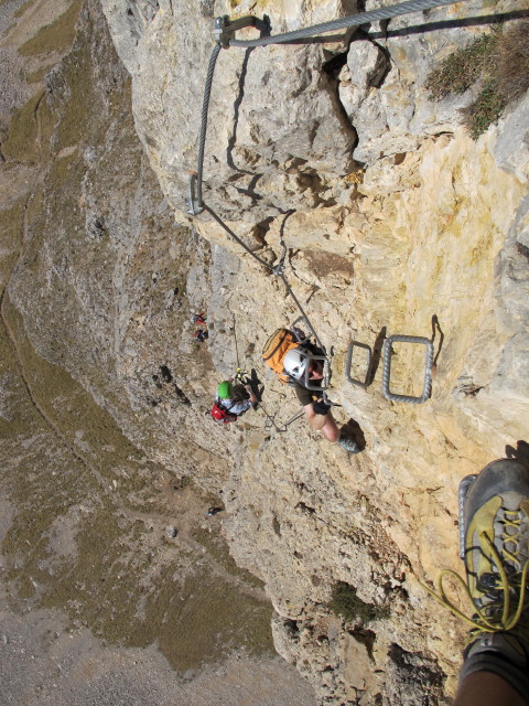 Rosskopf-Klettersteig: Christoph (21. Okt.)