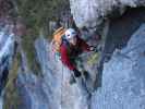 Klettersteig 'Dalfazer Wasserfall': Christoph (20. Okt.)