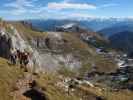 Gudrun auf Weg 413 zwischen Streichkopfgatterl und Hochiss-Klettersteig (20. Okt.)