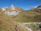 Christoph zwischen Haidachstellwand-Klettersteig und Krahnsattel (21. Okt.)