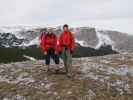 Gudrun und Christoph am Weißkogel, 1.765 m