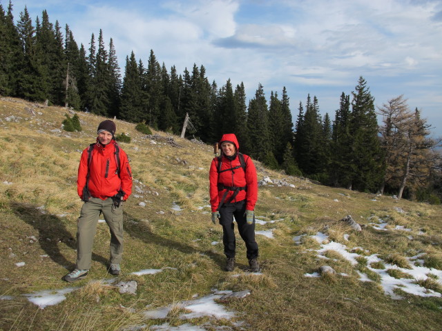 Christoph und Gudrun zwischen Alpleck und Alpenfreundehütte