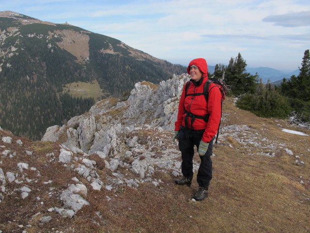 Gudrun zwischen Alpenfreundehütte und Krummbachstein