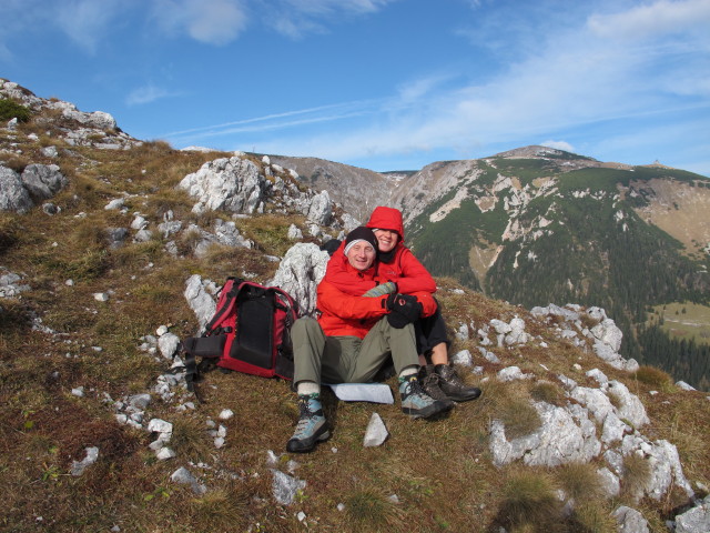 Christoph und Gudrun zwischen Alpenfreundehütte und Krummbachstein