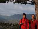 Christoph und ich auf der Jubiläumsaussicht am Geyerstein, 991 m