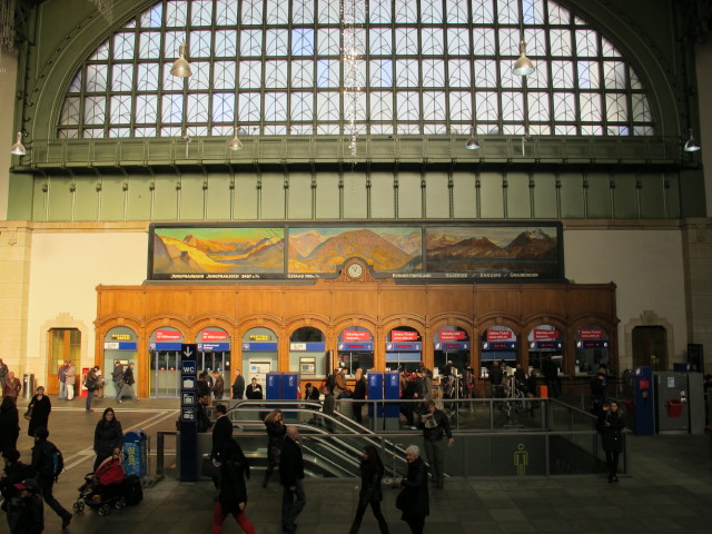 Bahnhof Basel SBB, 277 m (18. Nov.)