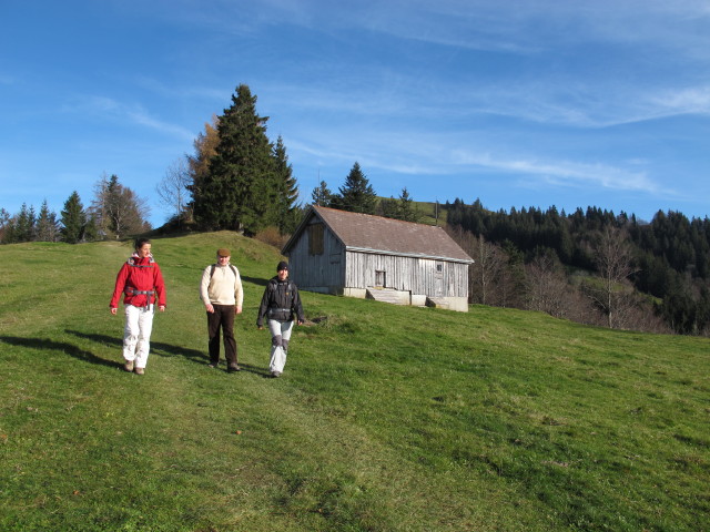 Romy, Alexander und Carmen zwischen Müllershöhi und Ramsten