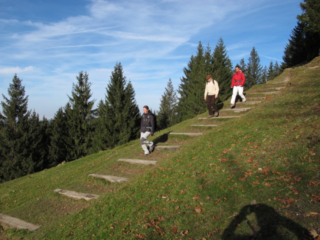 Carmen, Alexander und Romy zwischen Müllershöhi und Ramsten