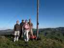 Carmen, Alexander, Romy und ich am Hundshenki, 1.097 m