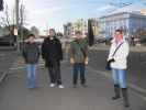 Carmen, Markus, Alexander und Romy am Centralbahnplatz