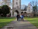 Markus, Carmen, Romy und ich beim St. Alban-Tor